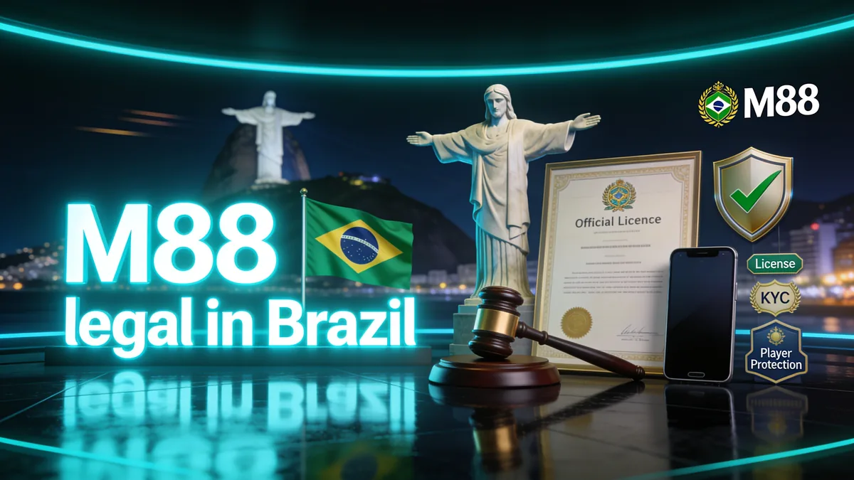 O Cassino M88 é Legal no Brasil? para jogadores no Brasil